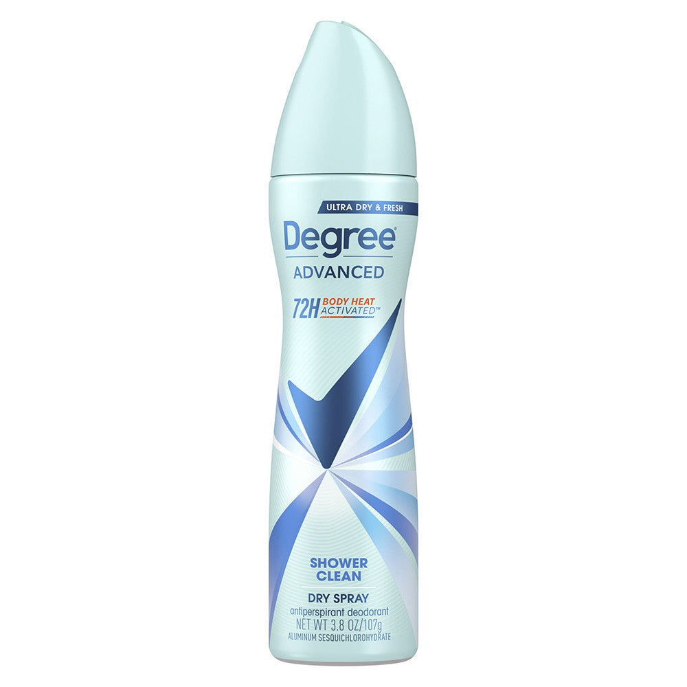 Degree Motionsense Anti-Perspirant Dry Spray, Shower Clean, Women - 3.8 Oz